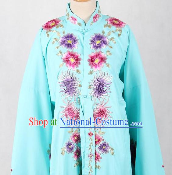 Chinese Opera Classic Mandarin Collar Costumes Chinese Costume Dress Wear Outfits Suits for Women