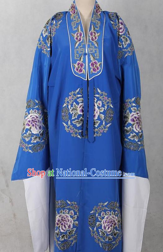 Chinese Opera Classic Embroidered Robe Costumes Chinese Costume Dress Wear Outfits Suits for Men