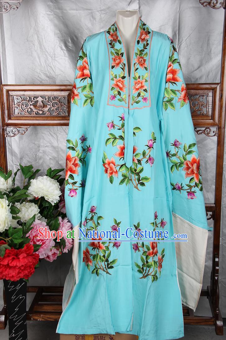 Chinese Opera Classic Embroidered Costumes Chinese Water Sleeve Costume Dress Wear Outfits Suits Mantle for Men