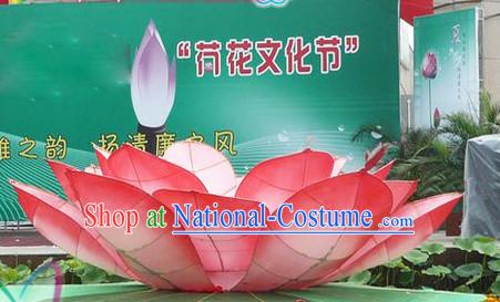 Electric Chinese Dance Costumes Prop Classical Lotus Dance Costume Props Stage Performance Base Folk Decoration