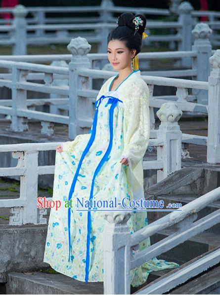 Chinese Tang Dynasty Costume Ancient China Costumes Han Fu Dress Wear Outfits Suits Clothing for Women