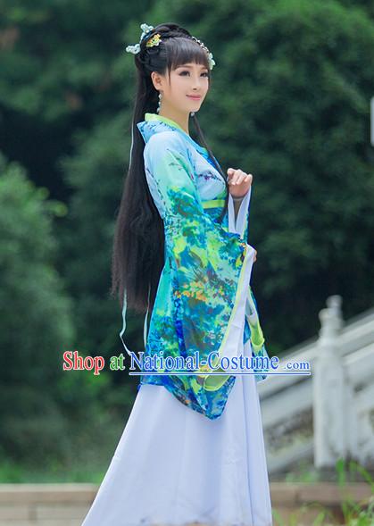 Chinese Classic Costume Ancient China Han Dynasty Costumes Han Fu Dress Wear Outfits Suits Clothing for Women