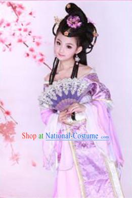 Chinese Classic Costume Ancient China Costumes Han Fu Dress Wear Outfits Suits Clothing for Kids