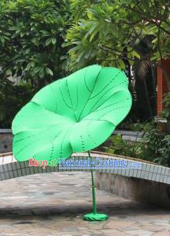 Giant Chinese Dance Apparel Flower Props Folk Dancing Prop Lotus Decorations