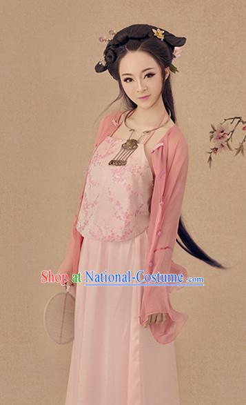 Chinese Costume Ancient China Costumes Han Fu Dress Wear Outfits Suits Clothing for Women