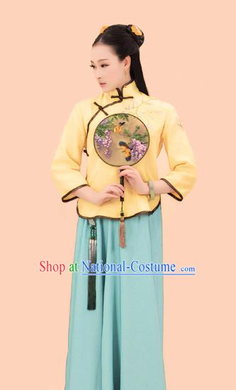 Chinese Minguo Period Female Wedding Costume Ancient China Costumes Han Fu Dress Wear Outfits Suits Clothing for Women