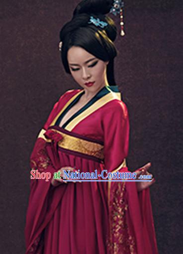 Chinese Tang Dynasty Costume Ancient China Costumes Han Fu Dress Wear Outfits Suits Clothing for Women