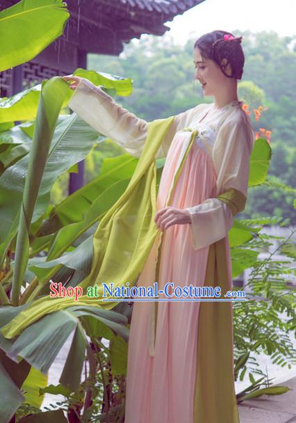 Asian Fashion Chinese Ancient Tang Dynasty Clothes Costume China online Shopping Traditional Costumes Dress Wholesale Culture Clothing and Hair Accessories for Women