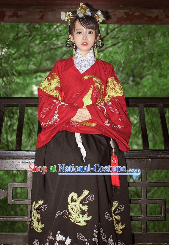 Asian Fashion Chinese Ancient Ming Dynasty Princess Clothes Costume China online Shopping Traditional Costumes Dress Wholesale Culture Clothing and Hair Jewelry for Women