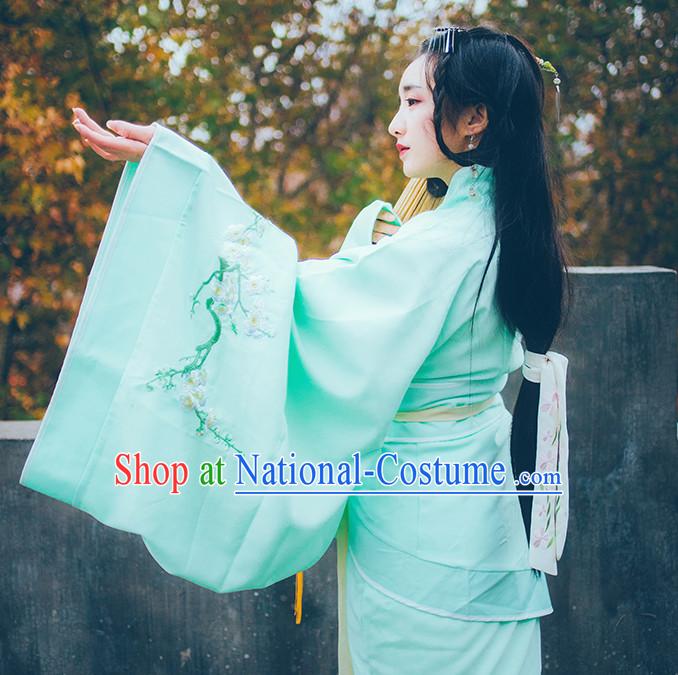 Asian Fashion Chinese Ancient Han Dynasty Princess Clothes Costume China online Shopping Traditional Costumes Dress Wholesale Culture Clothing and Hair Jewelry for Women