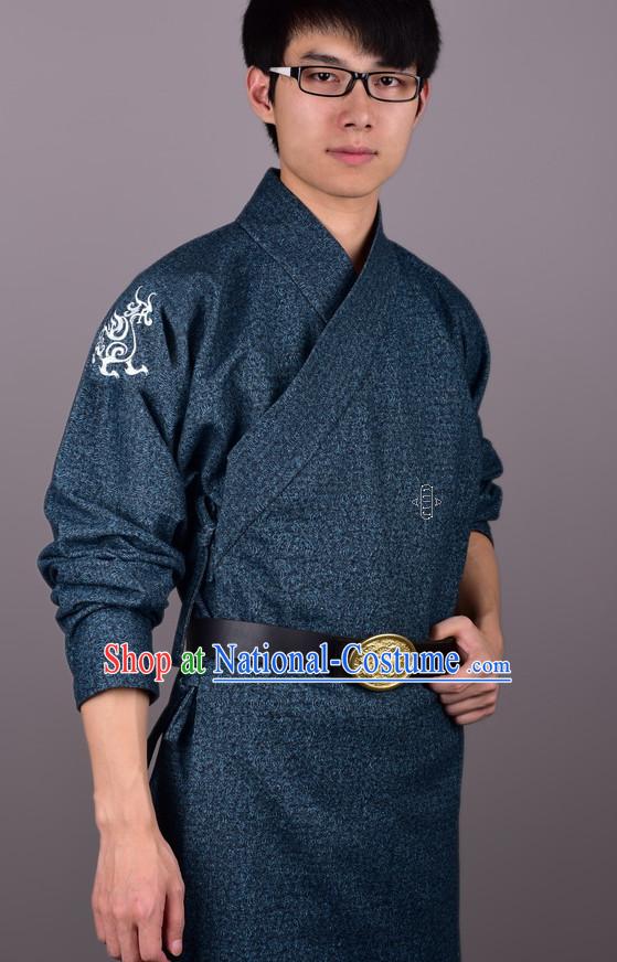 China Shop online Shopping Korean Fashion Japanese Fashion Asia Fashion Chinese Han Dynasty Apparel Ancient Costume Robe for Men