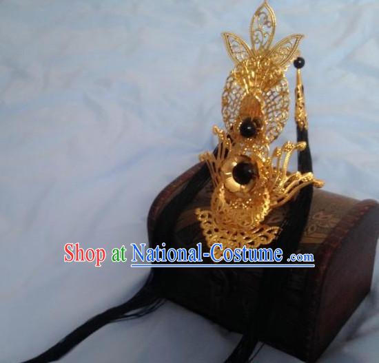 Chinese Classic Cosplay Prince Crown Headwear Headipieces Hair Accessories