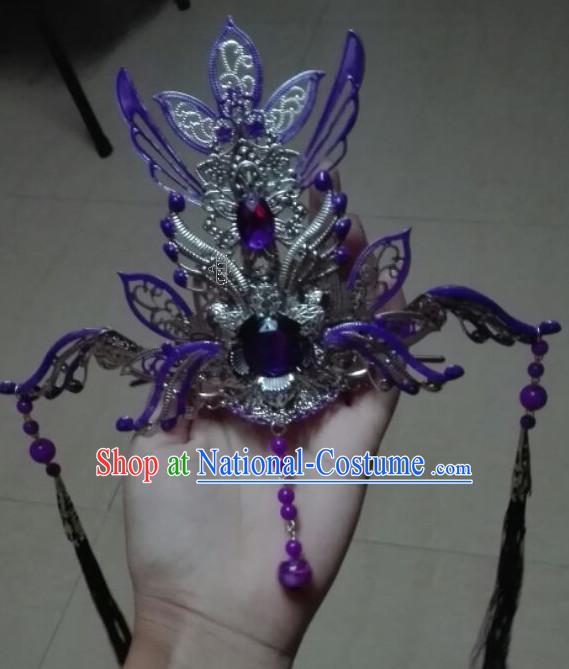 Chinese Classic Cosplay Prince Crown Headwear Headipieces Hair Accessories Hair Jewelry