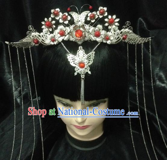 Chinese Classic Cosplay Princess Crown Headwear Headipieces Hair Accessories Hair Jewelry