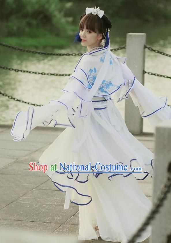 China Classical Fairy Cosplay Shop online Shopping Korean Japanese Asia Fashion Chinese Apparel Ancient Costume Robe for Women Free Shipping Worldwide