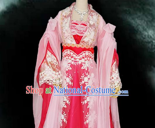 Chinese Costume Ancient Dress Classic Garment Suits Imperial Princess Queen Emperor Clothing for Women