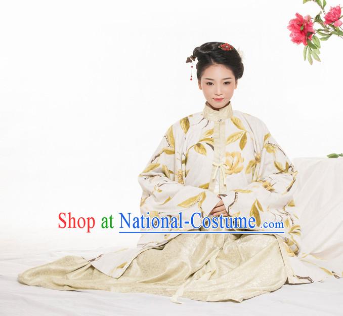 Chinese Ancient Han Dynasty Princess Spring Summer Costume China online Shopping Traditional Costumes Dress Wholesale Asian Culture Fashion Clothing and Hair Accessories for Women