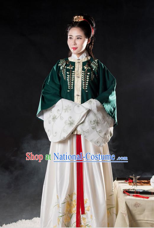 Chinese Ancient Ming Dynasty Lady Clothes Costume China online Shopping Traditional Costumes Dress Wholesale Asian Culture Fashion Clothing and Hair Accessories for Women