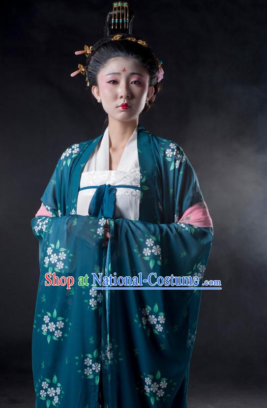 Chinese Ancient Han Dynasty Lady Clothes Costume China online Shopping Traditional Costumes Dress Wholesale Asian Culture Fashion Clothing and Hair Accessories for Women