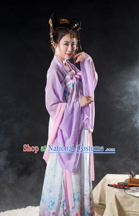 Chinese Ancient Tang Dynasty Lady Clothes Costume China online Shopping Traditional Costumes Dress Wholesale Asian Culture Fashion Clothing and Hair Accessories for Women