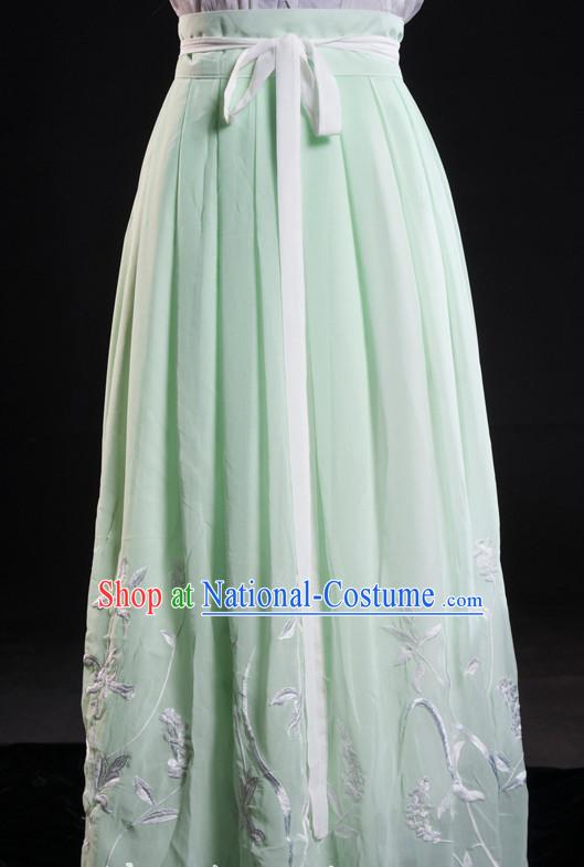 Asian Fashion Chinese Ancient Skirt Clothes Costume China online Shopping Traditional Costumes Dress Wholesale Culture Clothing and Hair Accessories for Women