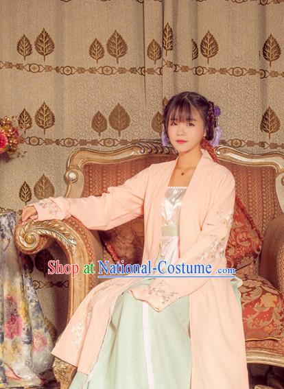 Asian Fashion Chinese Ancient Song Dynasty Embroidered Cranes Clothes Costume China online Shopping Traditional Costumes Dress Wholesale Culture Clothing and Hair Accessories for Women