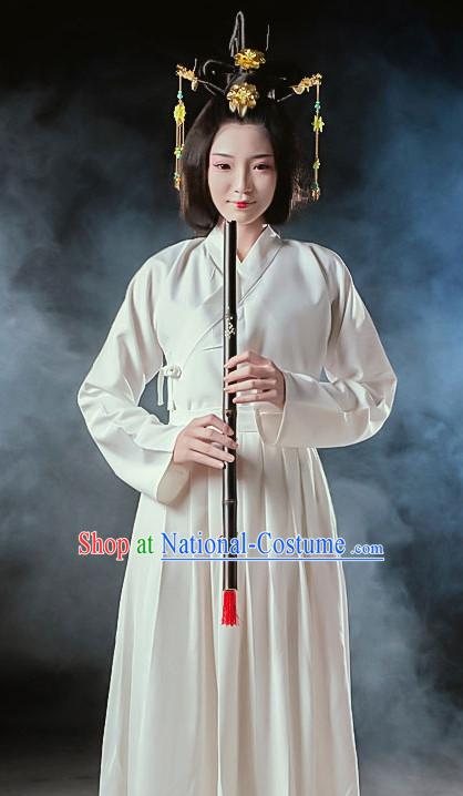 Chinese Ancient Han Dynasty Lady Clothes Costume China online Shopping Traditional Costumes Dress Wholesale Asian Culture Fashion Clothing and Hair Accessories for Women