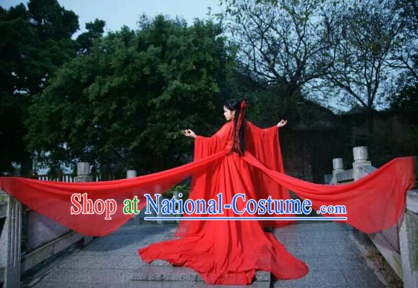 Chinese Classic Group Dancing Costumes Hanfu Clothing Shop Online Dress Wholesale Cheap Clothes Wear China online for Women