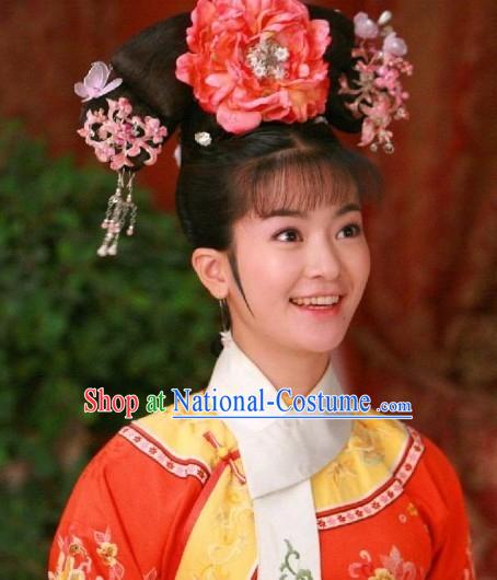 Qing Dynasty Princess Hair Accessories Headwear