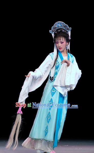 Chinese Opera Nun Costumes and Headwear for Women