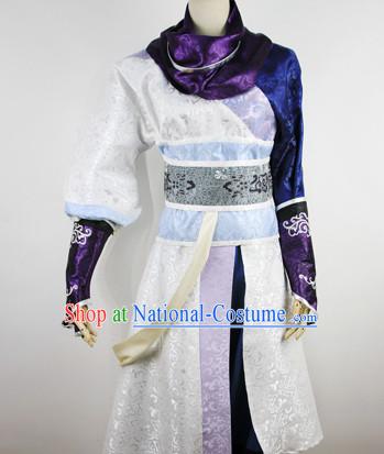 Ancient Asian Chinese Japenese Korean Knight Cosplay Costumes for Men