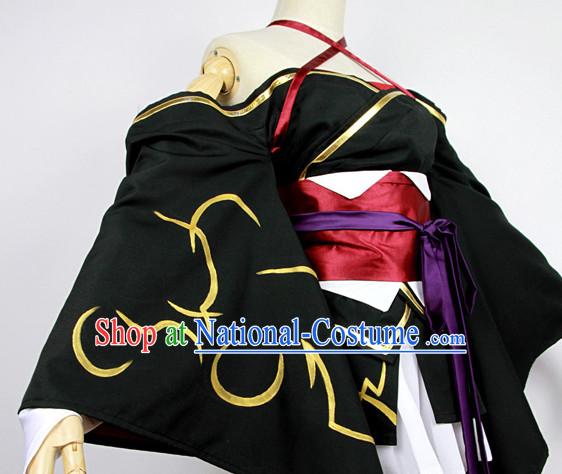 Ancient Asian Chinese Japenese Korean Knight Cosplay Costumes for Women