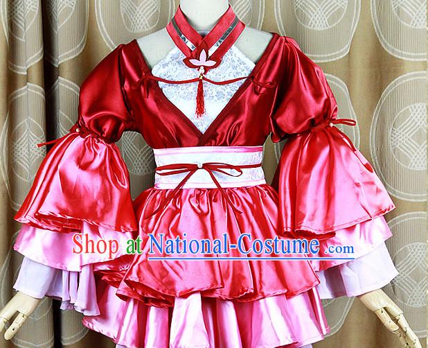 Ancient Asian Chinese Japenese Korean Cute Girl Cosplay Costumes