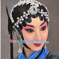 Ancient Chinese Asian Peking Opera Hair Accessories Headpieces Hair Jewelry