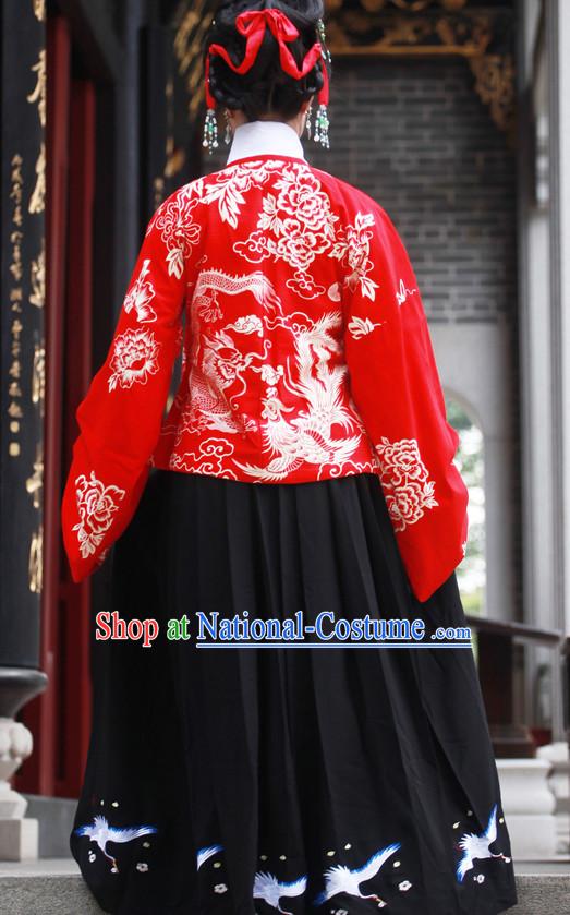 Chinese Costume Ancient Asian Korean Japanese Clothing Ming Dynasty Clothes Garment Outfits Suits for Women