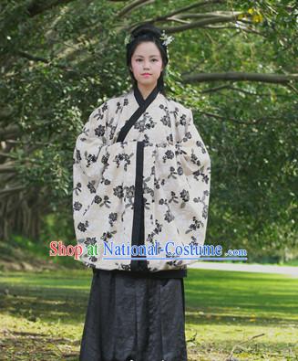 Chinese Costume Ancient Asian Korean Japanese Clothing Han Dynasty Clothes Garment Outfits Suits for Women