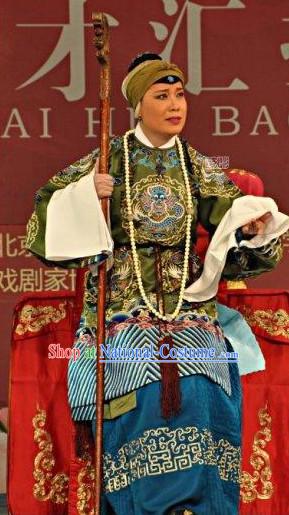 Chinese Opera Costumes Beijing Opera Costume Peking Stage Empress Dress Dragon Robe Complete Set