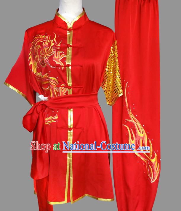 Top Short Sleeves Tai Chi Wing Chun Uniform Martial Arts Supplies Supply Karate Gear Tai Chi Uniforms Clothing and Veil for Women or Girls