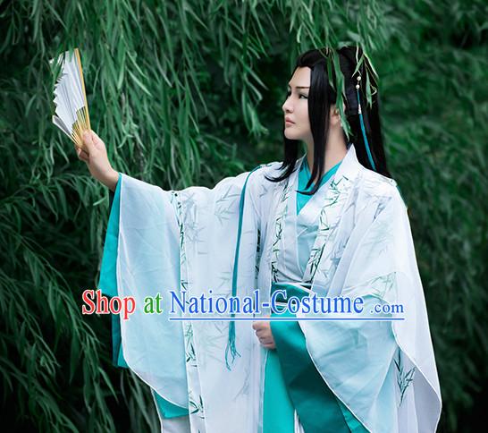 Chinese Costume Ancient China Dress Classic Garment Suits Knight Cosplay Clothes Clothing Complete Set for Men or Women