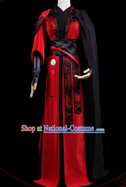 Chinese Costume Ancient China Dress Classic Garment Suits Emperor Clothes Clothing for Men