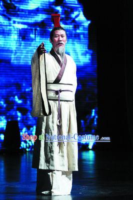 Ancient Chinese Qu Yuan Costumes Complete Set