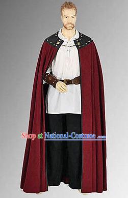 Traditional Medieval Costume Renaissance Costumes Historic Clothing Complete Set for Men