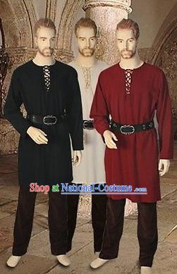 Traditional Medieval Costume Renaissance Costumes Historic Clothing Complete Set for Men