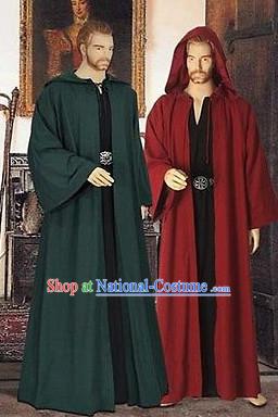 Traditional British National Costume Medieval Costume Renaissance Costumes Historic Dresses Complete Set for Men