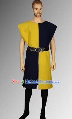 Traditional British National Costume Medieval Costume Renaissance Costumes Historic Dresses Complete Set for Men