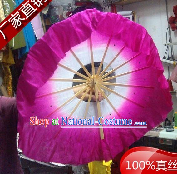 360 Degree Pure Silk Dance Fan