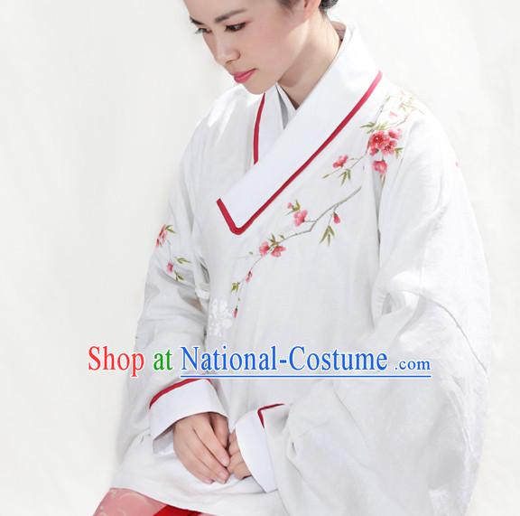 Chinese Classic Song Dynasty Clothing and Hair Accessories Complete Set for Men