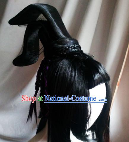 Ancient Chinese Wigs Toupee Wigs Human Hair Wig Hair Extensions Sisters Weave Cosplay Wigs Lace Hair Pieces and Accessories