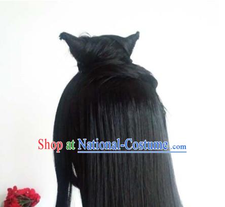 Ancient Chinese Fairy Wigs Toupee Wigs Human Hair Wig Hair Extensions Sisters Weave Cosplay Wigs Lace Hair Accessories for Women