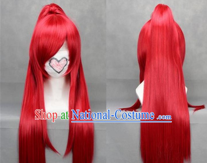 Ancient Chinese Style Full Wigs Hair Extensions Wigs Wig Brazilian Hair Toupee Lace Front Wigs Human Hair Wigs Remy Hair Sisters for Kids Women Cheap Hair Pieces Weave Hair